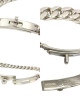 Hermes Kelly Silver Bracelet