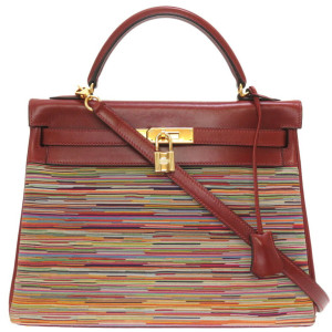 Hermes Kelly Leather Handbag