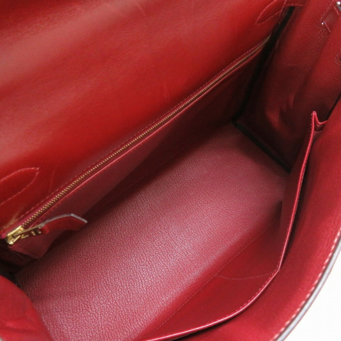 Hermes Kelly Leather Handbag