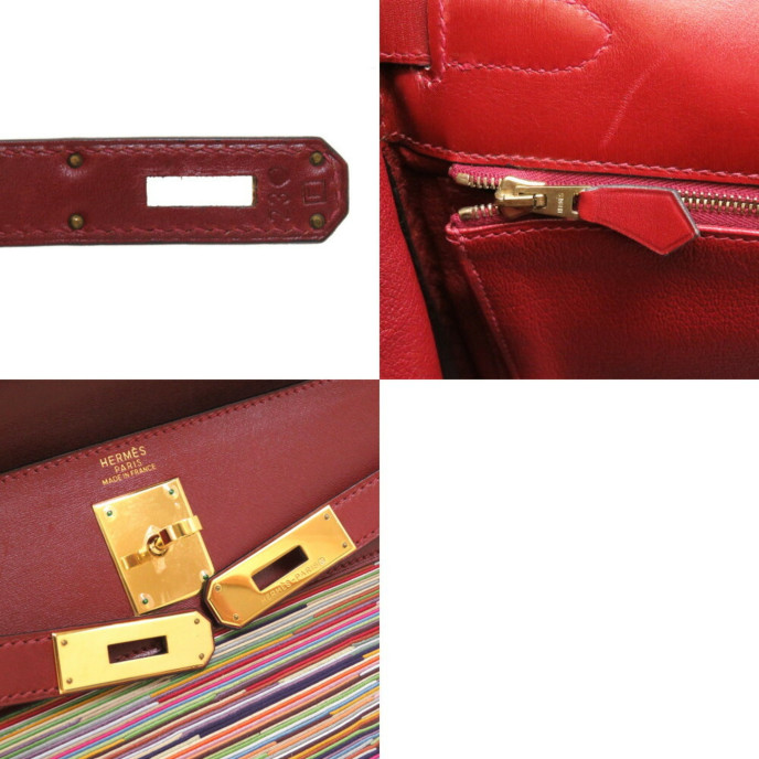 Hermes Kelly Leather Handbag