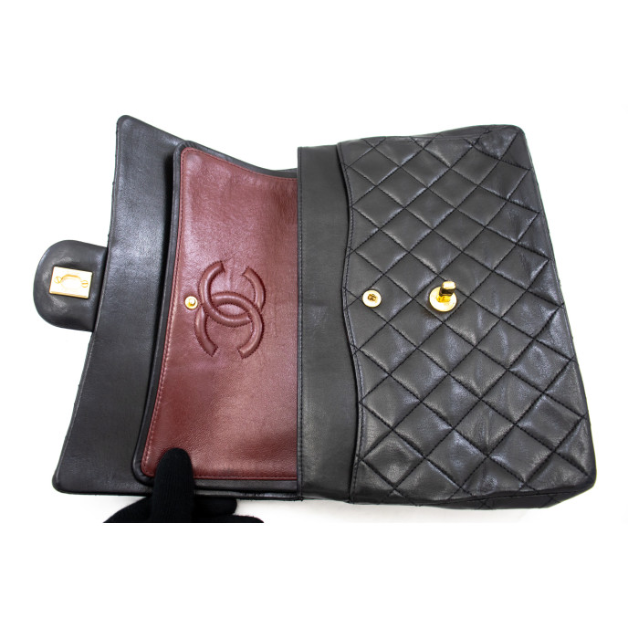 Chanel Double flap Shoulder Black Bag