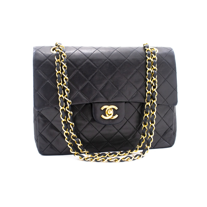 Chanel Double flap Shoulder Black Bag