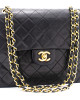 Chanel Double flap Shoulder Black Bag