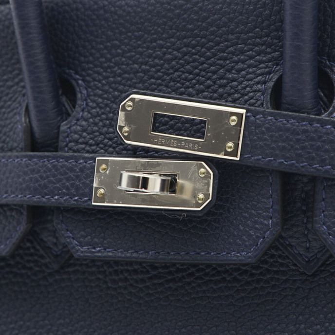 Hermes Birkin 25 Navy Bag