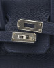 Hermes Birkin 25 Navy Bag