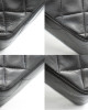 Chanel Double flap Leather Black Bag For Women's