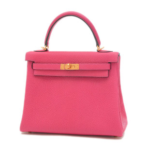 Hermes Kelly 25 Pink Bag