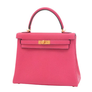 Hermes Kelly 25 Pink Bag