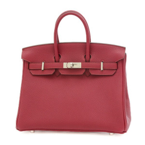 Hermes Birkin 25 Red Bag