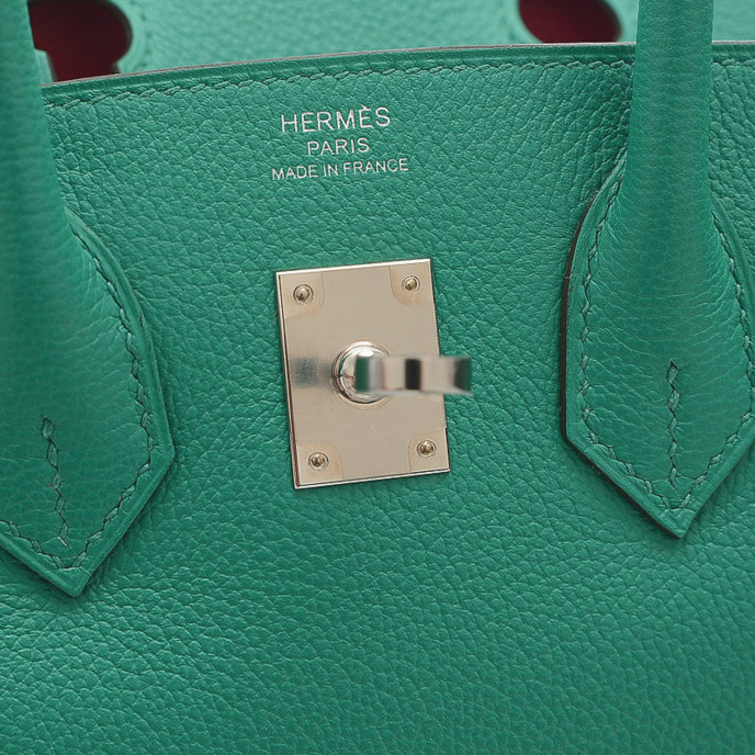 Hermes Birkin 25 Green Bag