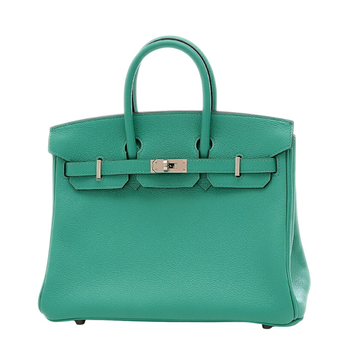 Hermes Birkin 25 Green Bag