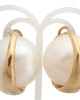 Chanel White Beautiful Pearl Earring