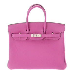 Hermes Birkin 25 Pink Bag