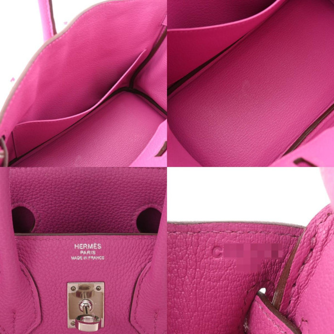 Hermes Birkin 25 Pink Bag