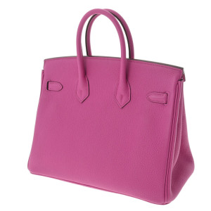 Hermes Birkin 25 Pink Bag