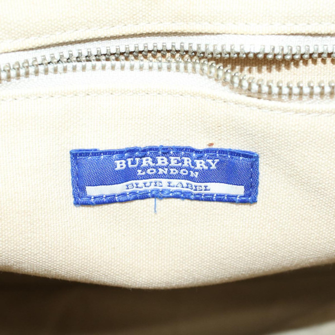 Burberry Blue Label Stylish Beige Bag