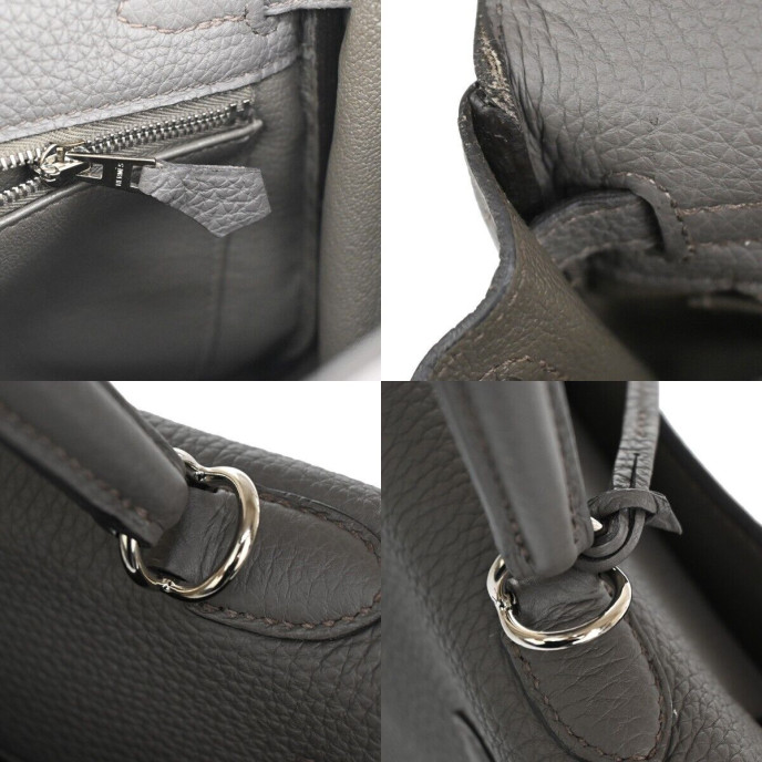 Hermes Kelly 25 Grey Bag