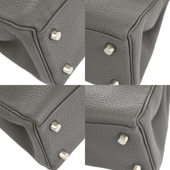 Hermes Kelly 25 Grey Bag