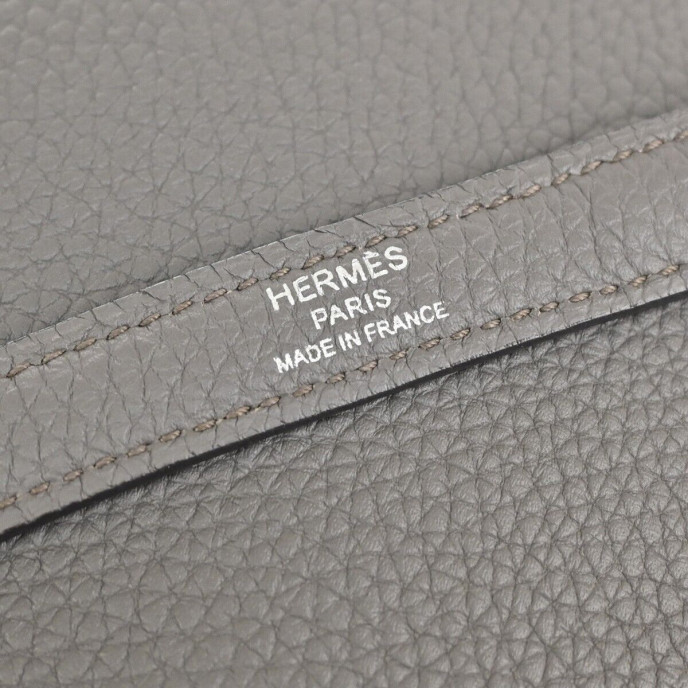 Hermes Kelly 25 Grey Bag