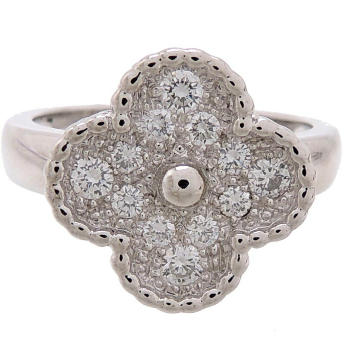 Van Cleef & Arpels Vintage Alhambra Stylish Ring