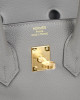 Hermes Birkin 25 Grey Bag