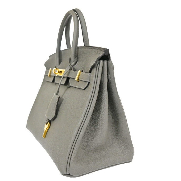 Hermes Birkin 25 Grey Bag