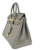 Hermes Birkin 25 Grey Bag