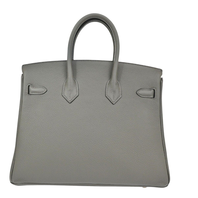 Hermes Birkin 25 Grey Bag