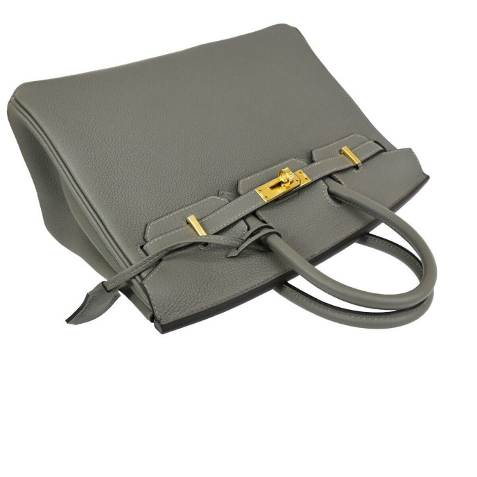 Hermes Birkin 25 Grey Bag