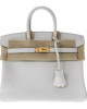 Hermes Birkin 25 White Bag