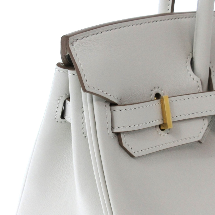 Hermes Birkin 25 White Bag