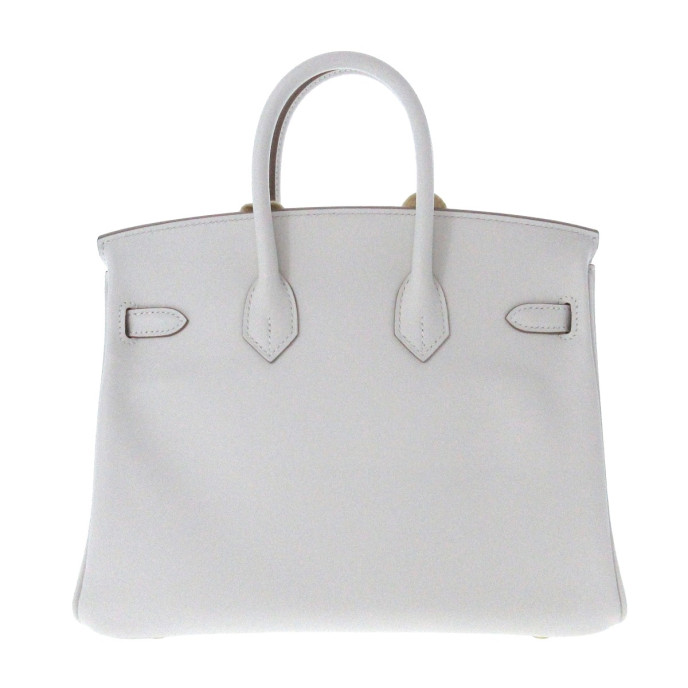 Hermes Birkin 25 White Bag