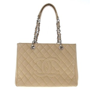 Chanel GST (Grand shopping Tote) Beige