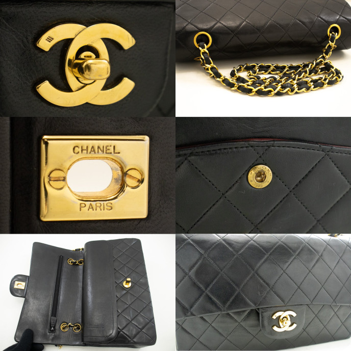 Chanel Double flap Stylish Black Bag