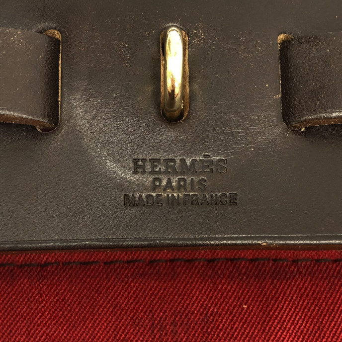 Hermes Herbag Red Bag