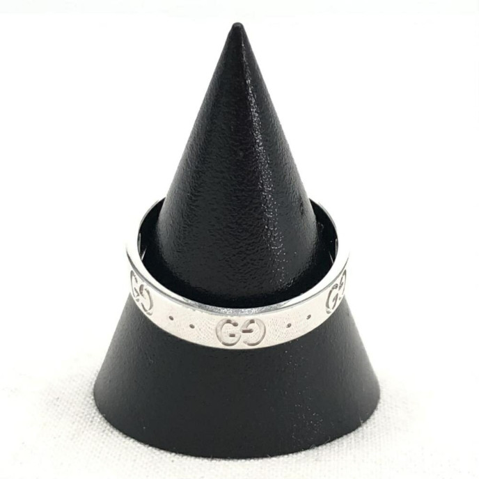 Gucci Icon White Gold Ring