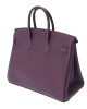 Hermes Birkin 25 Purple Bag