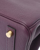 Hermes Birkin 25 Purple Bag