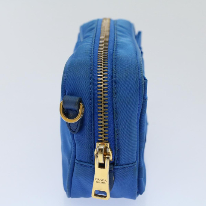 Prada Tessuto Blue Bag