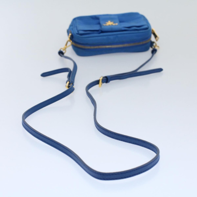 Prada Tessuto Blue Bag