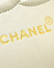 Chanel Double flap Beige