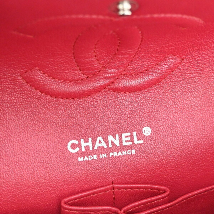 Chanel Double flap Shoulder Red Bag