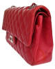 Chanel Double flap Shoulder Red Bag