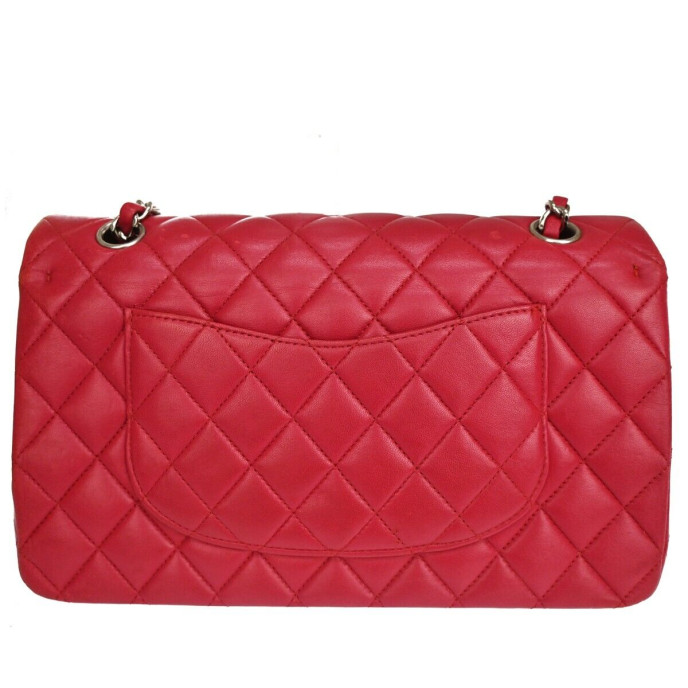 Chanel Double flap Shoulder Red Bag