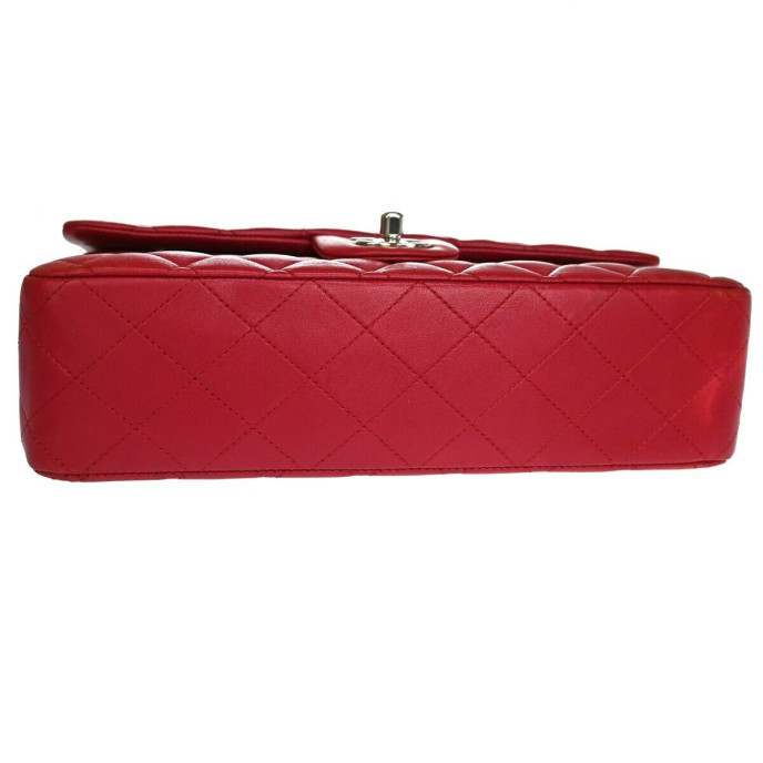 Chanel Double flap Shoulder Red Bag