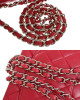 Chanel Double flap Shoulder Red Bag