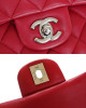 Chanel Double flap Shoulder Red Bag