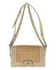 Chanel Boy Beige Bag