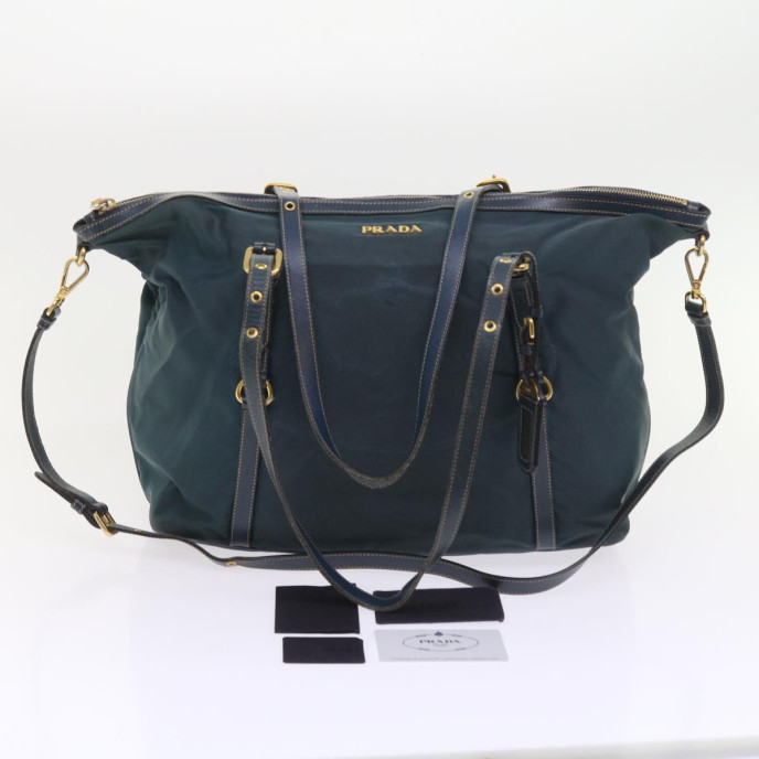 Prada Tessuto Navy Bag