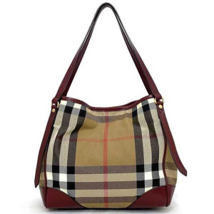 Burberry Nova Check Canvas Beige Bag